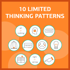 10 Common Negative Thinking Patterns and 5 Steps for Change: Blog - The  Family Centre