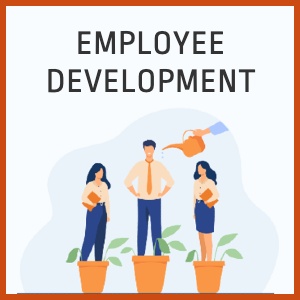 Employee development graphic